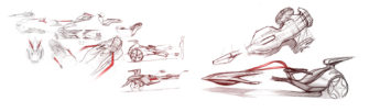 ISD Rubika Pininfarina Eredita Romana Concept - Design Sketch Sketches