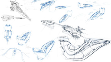 ISD Rubika Pininfarina Eredita Romana Concept - Design Sketches