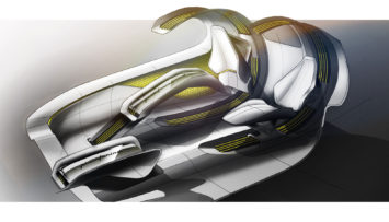 ISD Rubika Pininfarina Protezione Materna Concept - Design Sketch Render