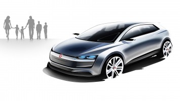 Italdesign Giugiaro Clipper Concept Design Sketch