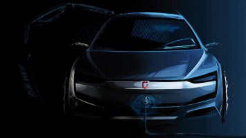 Italdesign Giugiaro Clipper Concept Design Sketch