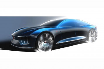 Italdesign Giugiaro GEA Concept - Design Sketch