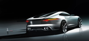 Jaguar C-X16 Concept Design Sketch