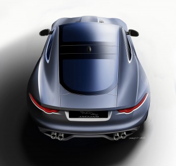 Jaguar F Type Coupe Design Sketch