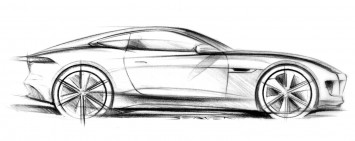 Jaguar F Type Coupe Design Sketch