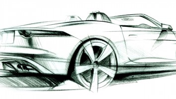 Jaguar F-Type - Design Sketch