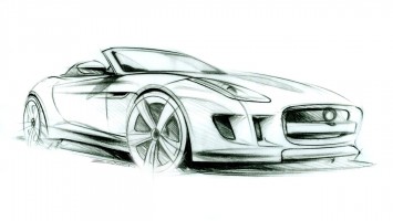 Jaguar F-Type - Design Sketch