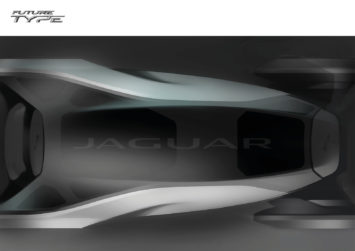 Jaguar Future Type Concept Design Sketch