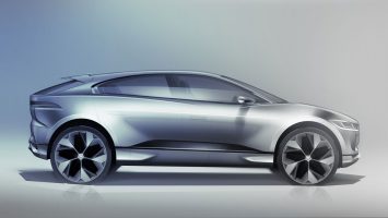 Jaguar I Pace Design Sketch