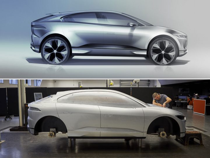 Jaguar creates I-PACE Clay Model for Scotland’s first Design Museum