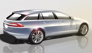 Jaguar XF Sportbrake Design Sketch