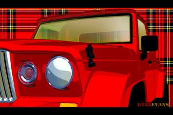 Jeep J-12 Concept Concept - Design Sketch