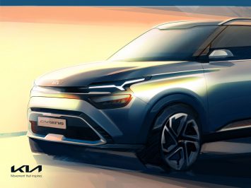 Kia Carens Design Sketch Render