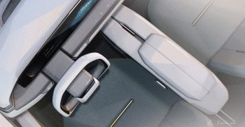 Kia Concept EV9 Interior Design Sketch Render