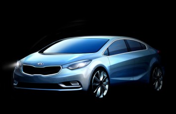 Kia Forte Design Sketch