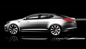 Kia Magentis Design Sketch