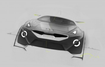 Kia Niro Concept - Design Sketch