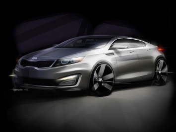 Kia Optima design sketch