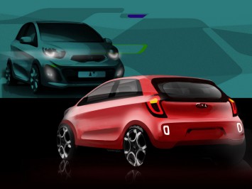 Kia Picanto Design Sketch