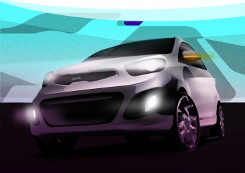 Kia Picanto Design Sketch