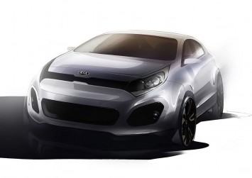 Kia Rio Design Sketch