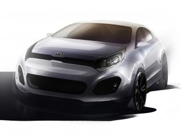 Kia Rio Design Sketch