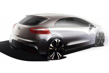 Kia Rio Design Sketch