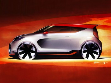 Kia Track'ster Concept Design Sketch