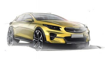 Kia XCeed Design Sketch