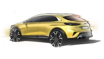 Kia XCeed Design Sketch