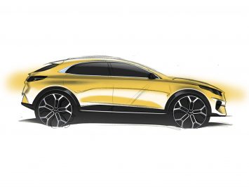 Kia XCeed Design Sketch