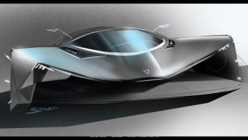 Koenigsegg Prestera Concept by Richard Stark - Design Sketch