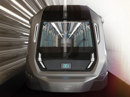 BMW DesignworksUSA creates metro train for Kuala Lumpur