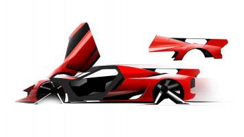 LaFerrari design Sketch