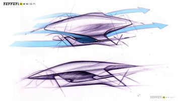 LaFerrari Design Sketch