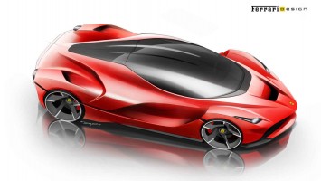 LaFerrari design Sketch