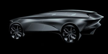 Lagonda Electric SUV Concept for 2021 Design Sketch