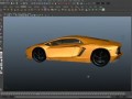 3D Timelapse: Lamborghini Aventador modeled in Autodesk Maya