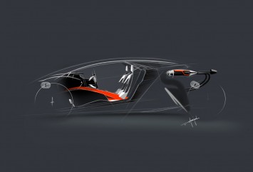 Lamborghini Diamante Concept - Design Sketch