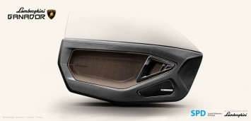 Lamborghini Ganador Concept Interior Design Sketch