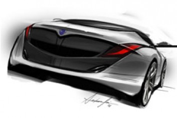 Lancia Concept Design Sketch