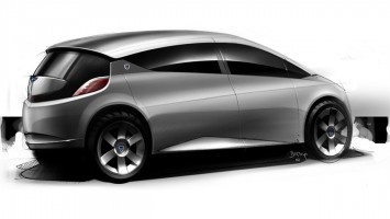 Lancia Concept Design Sketch