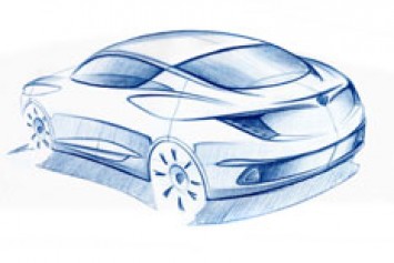 Lancia Concept Design Sketch