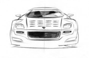 Lancia Stratos Design Sketch