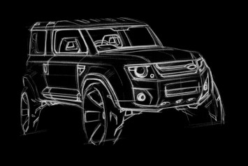 Land Rover DC 100 Concept Design Sketch