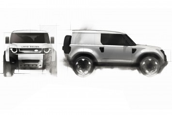 Land Rover DC 100 Concept Design Sketch