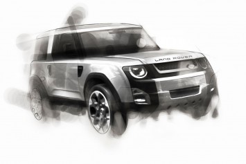 Land Rover DC 100 Concept Design Sketch