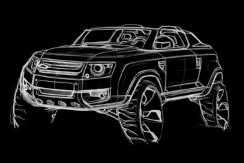 Land Rover DC 100 Sport Concept Design Sketch