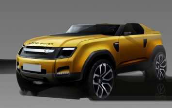 Land Rover DC 100 Sport Concept Design Sketch