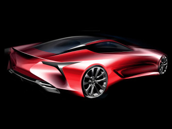 Lexus LC - Design Sketch